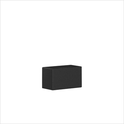 New Lounge Cube double schwarz schraeg